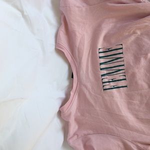 Light Pink “FEMME” T-Shirt